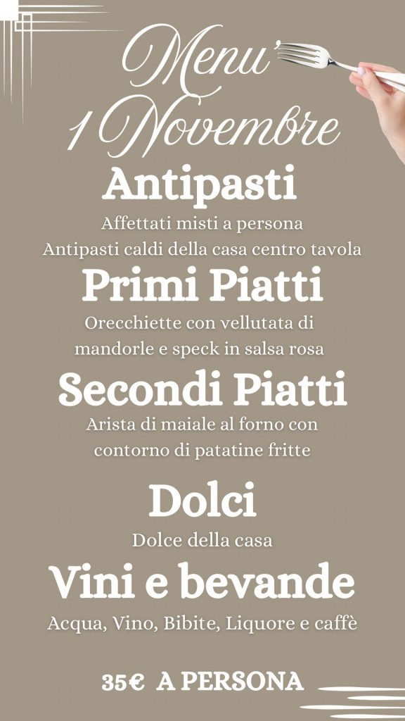 MENU 01 NOVEMBRE 01 2025
