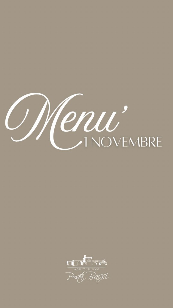 MENU 01 NOVEMBRE 2025